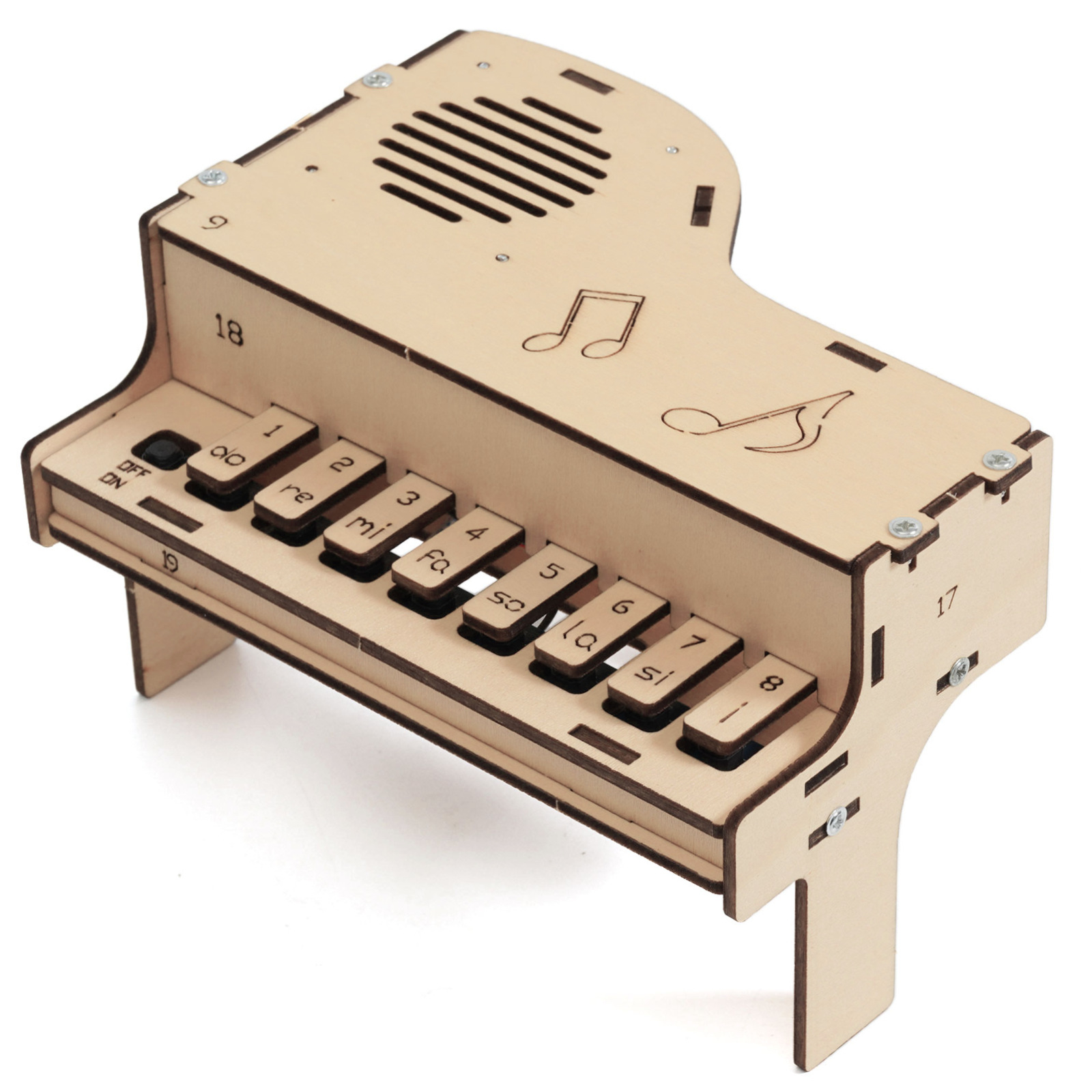 Modelo de Piano Electrónico de - Diy Electronics Parts reseña y precio
