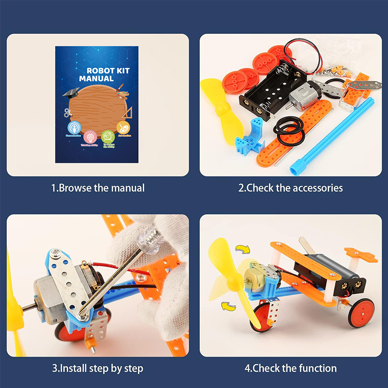 Kit de robótica de 6 piezas, e - Diy Electronics Motor reseña y precio