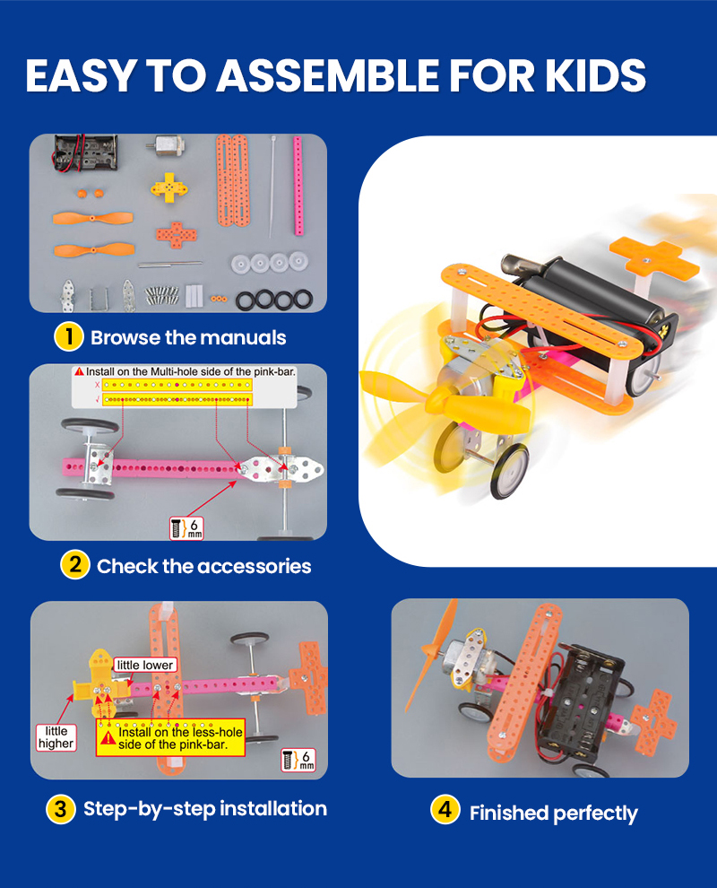 Kit de robótica de 6 piezas, e - Diy Electronics Motor reseña y precio