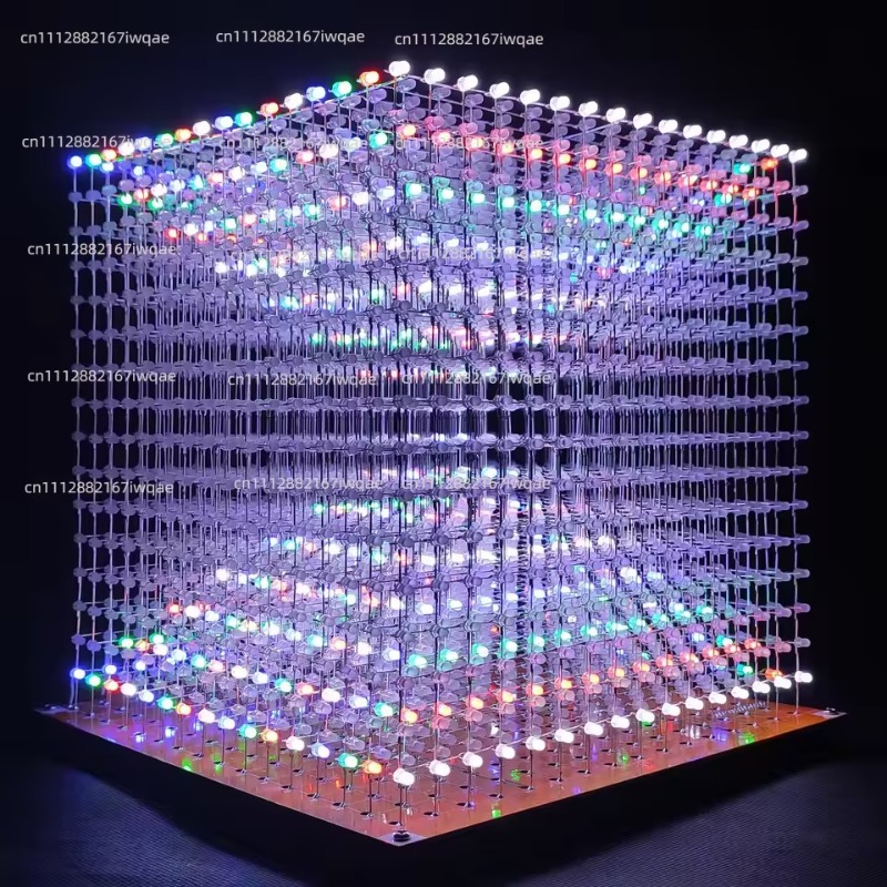Kit de Cubo de Luz 3D16MINI 16 - Diy Electronics Parts reseña y precio