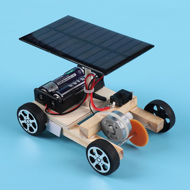 Ensamblar coche Solar inventos - Diy Electronics Motor reseña y precio