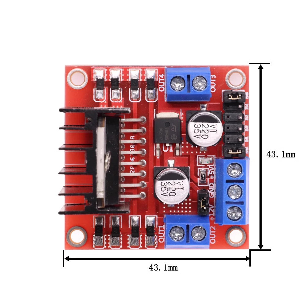 1~100 Piezas L298N Módulo de P - Diy Electronics Motor reseña y precio