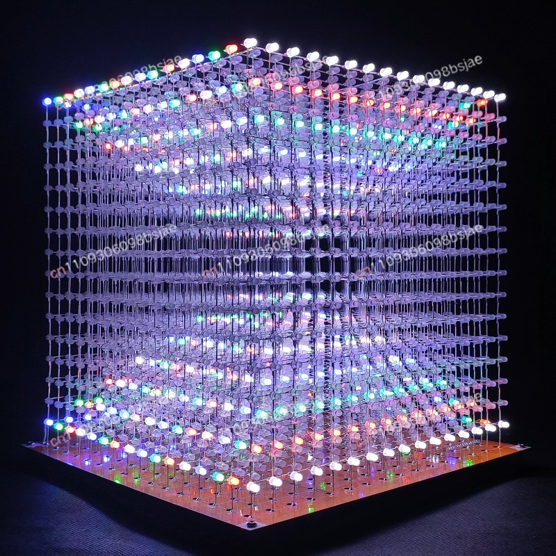 Kit de Cubo de Luz 3D16MINI 16 - Diy Electronics Parts reseña y precio