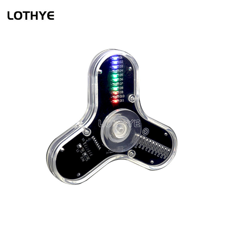 LED Fidget Spinner fabricación - Diy Electronics Parts reseña y precio