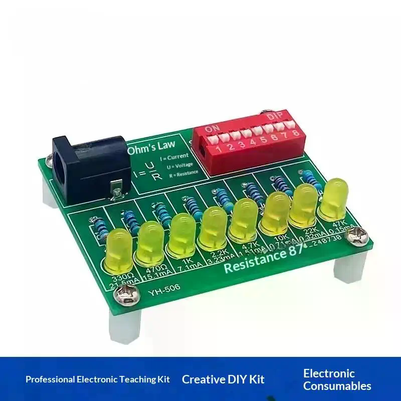 Kit de Práctica de Soldadura D - Diy Electronics Parts reseña y precio